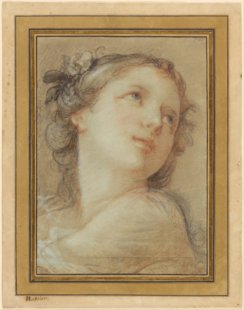 Leder for en Bacchante av Charles Joseph Natoire