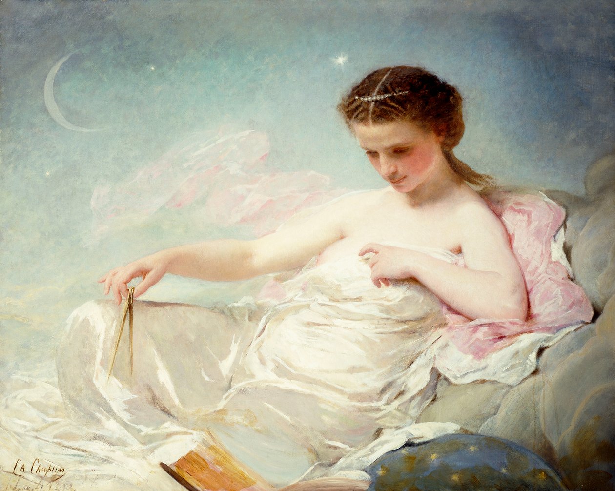 Personifisering av vitenskapene, av Charles Joshua Chaplin