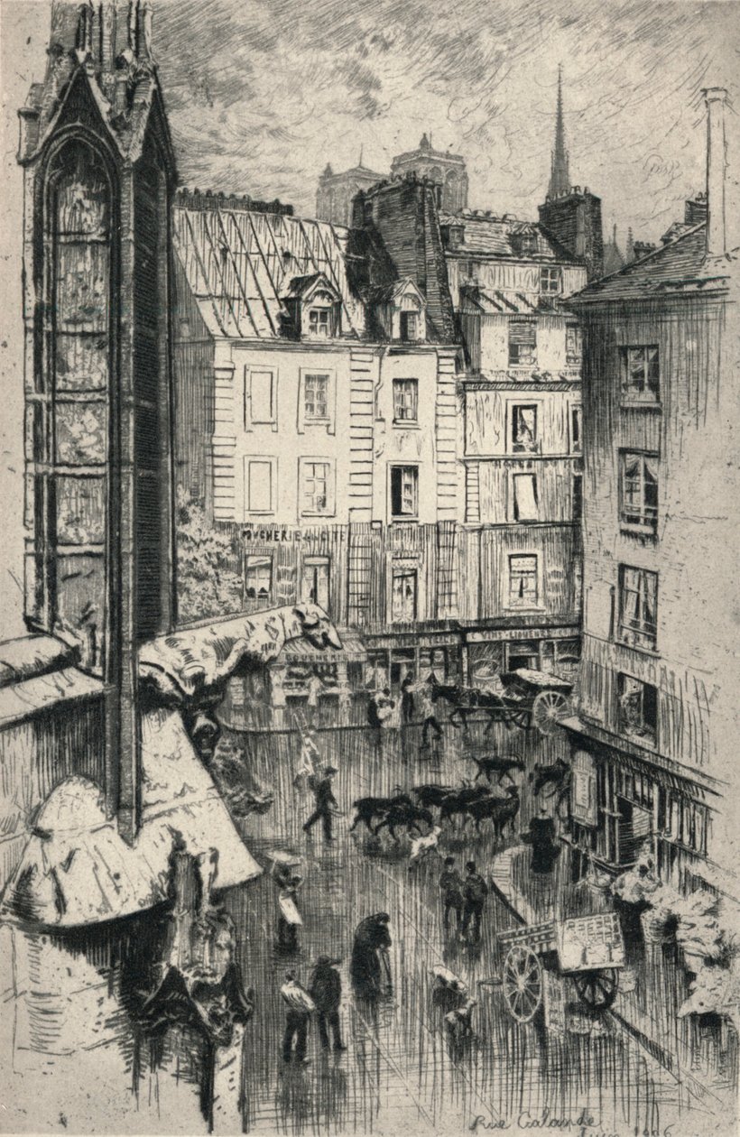 Galande Street, 1915 av Charles Jouas