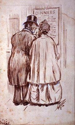 Middager (pensel og blekk) av Charles Keene