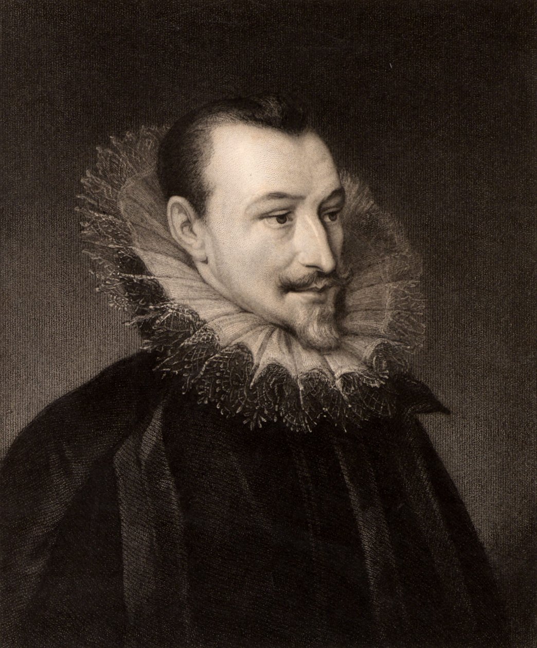 Portrett av Edmund Spenser av Charles Knight