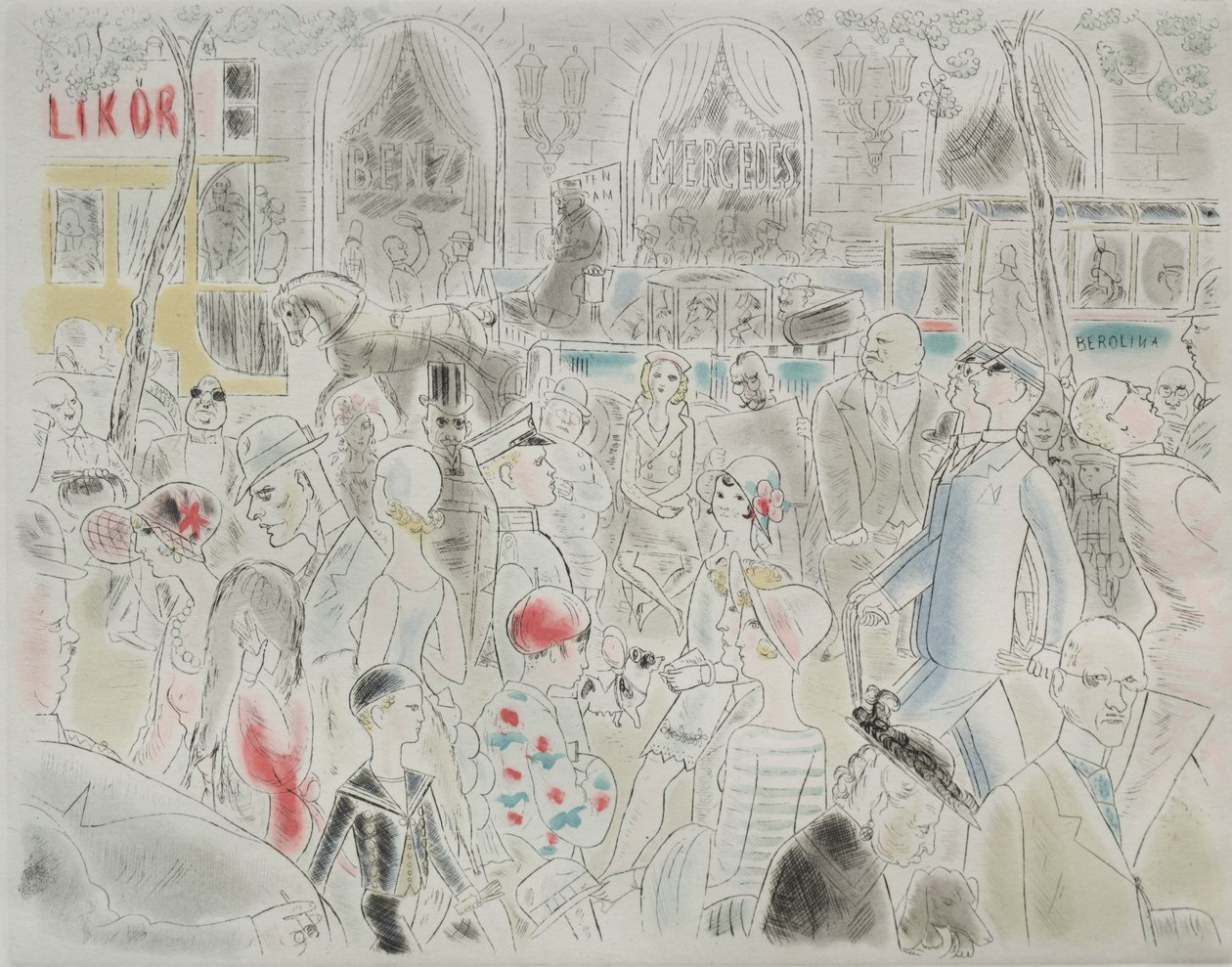 Streets and Fares of Berlin: Under the Linden Trees av Charles Laborde