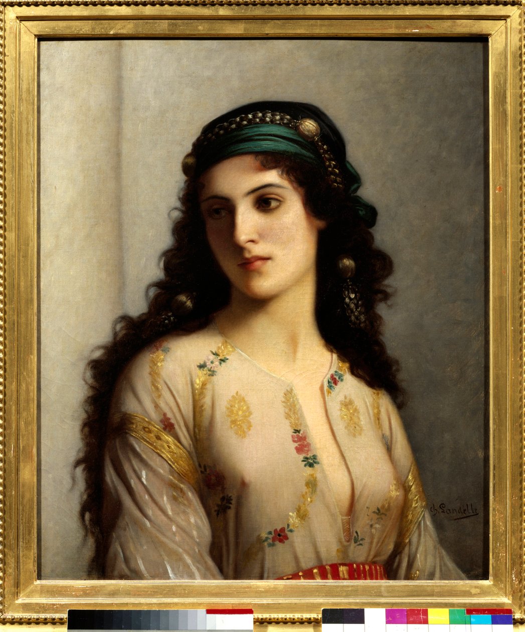 Jøde fra Tanger til Marokko. Maleri av Charles Landelle (1812-1908) av Charles Landelle