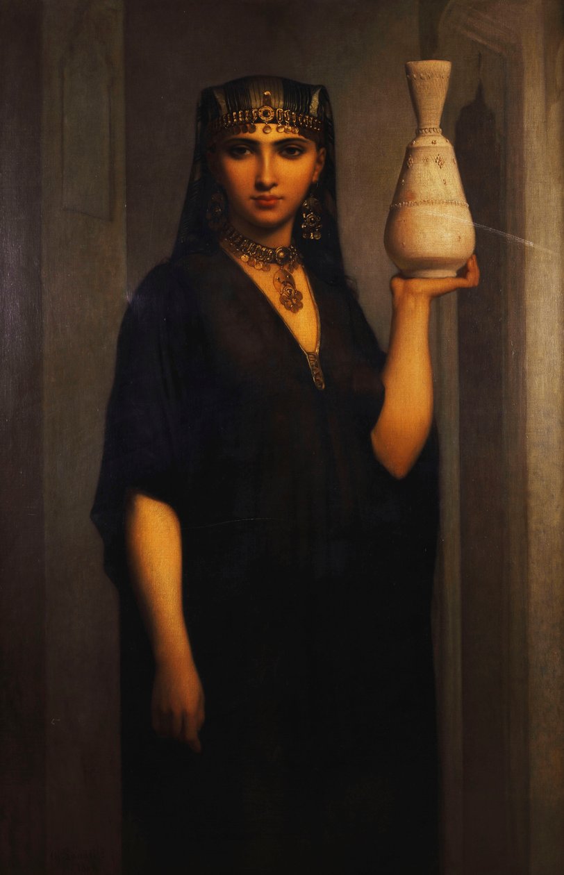 Bondekvinne; Femme Fellah, 1869 av Charles Landelle