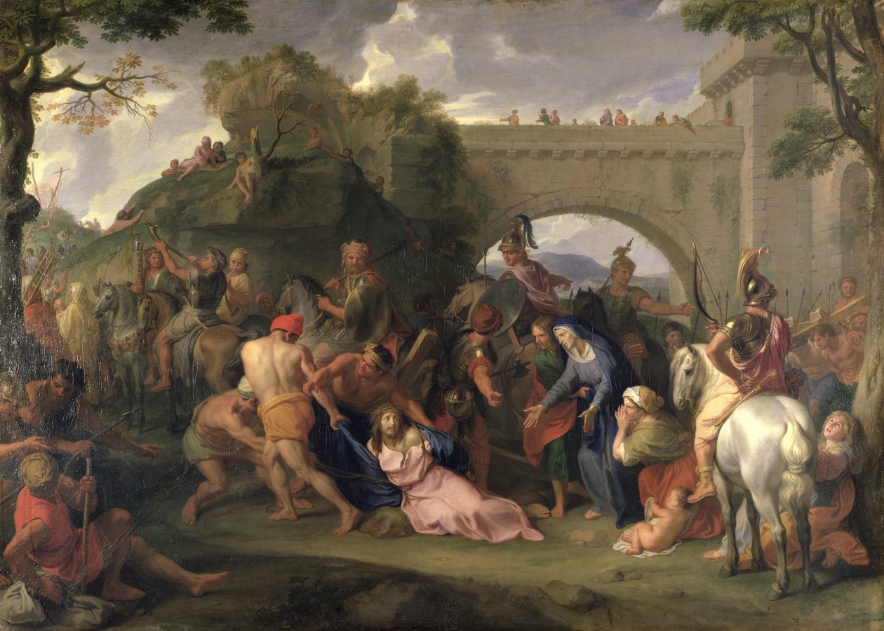 Kristus som bærer korset av Charles Le Brun