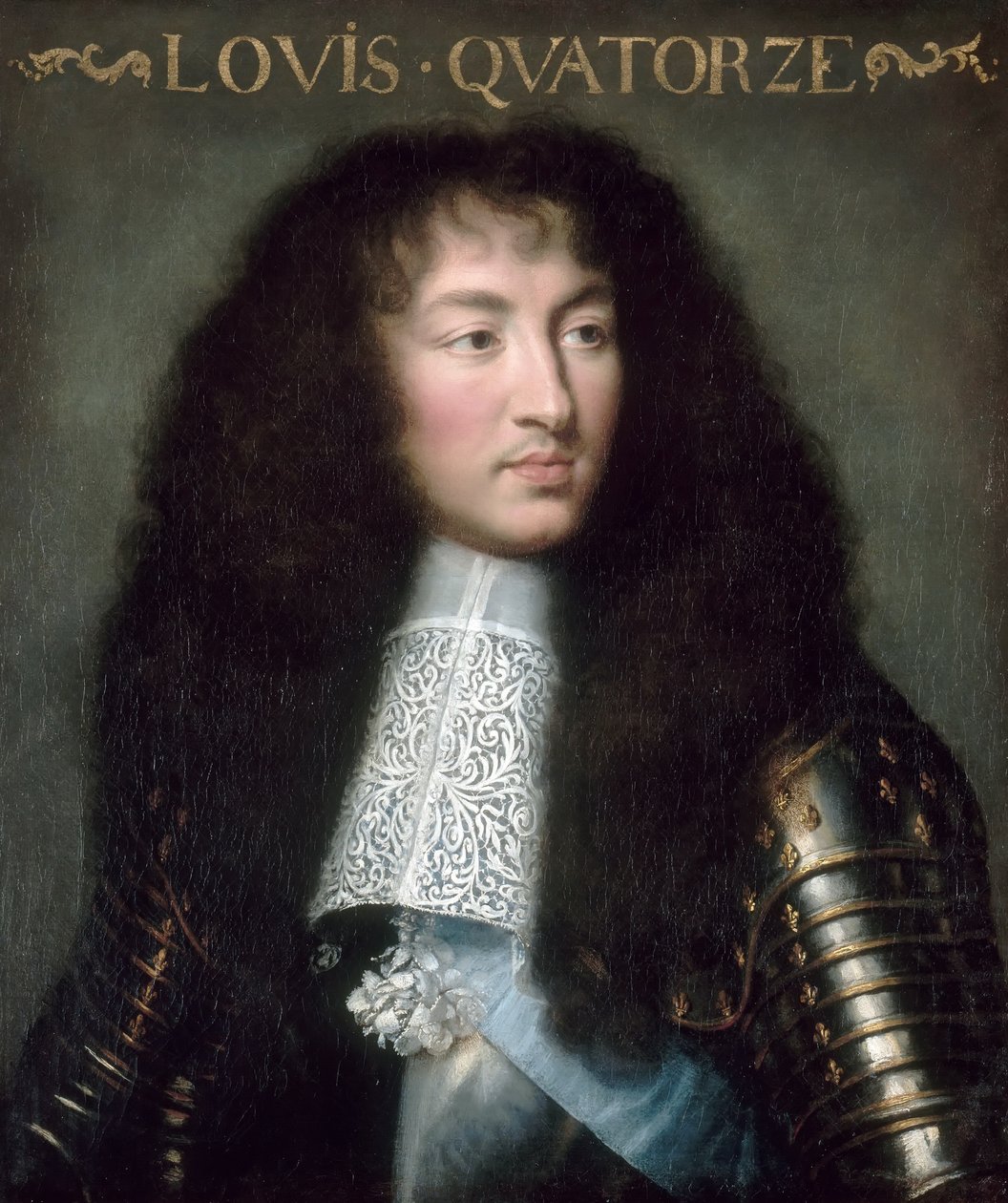 Ludvig XIV, konge av Frankrike 1638-1715 av Charles Le Brun