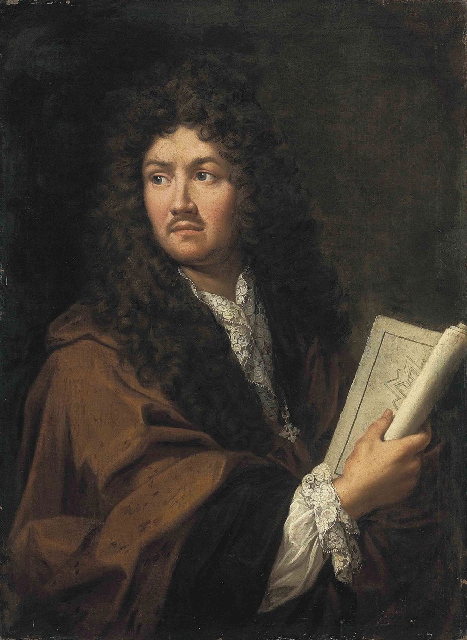 Portrett av Francois Michel Le Tellier, markis av Louvois 1641-1691. av Charles Le Brun