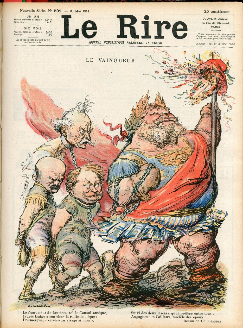 Cover av ""Le Lire"", Satirical in Colors av Charles Leandre