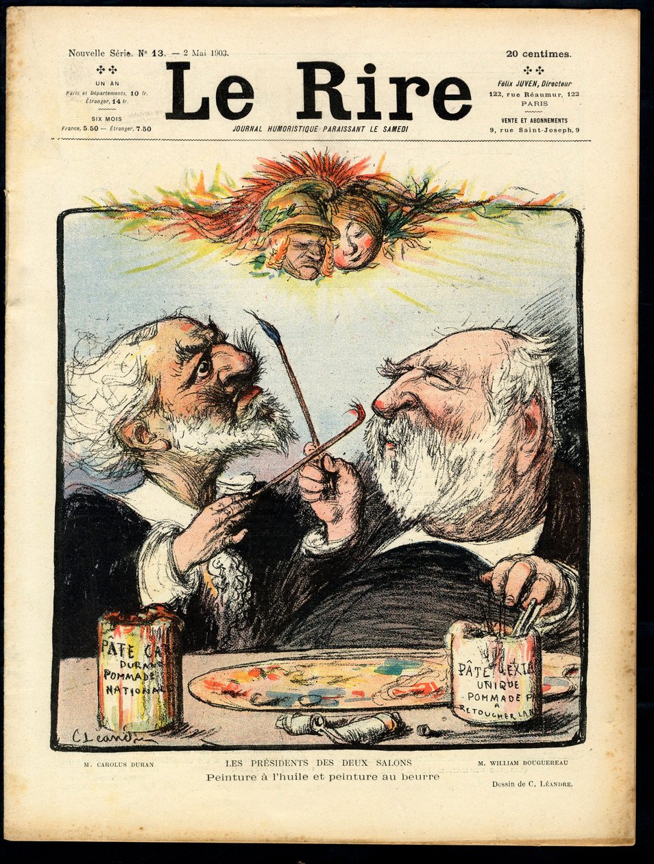 Cover av ""Le Lire"", Satirical in Colors av Charles Leandre