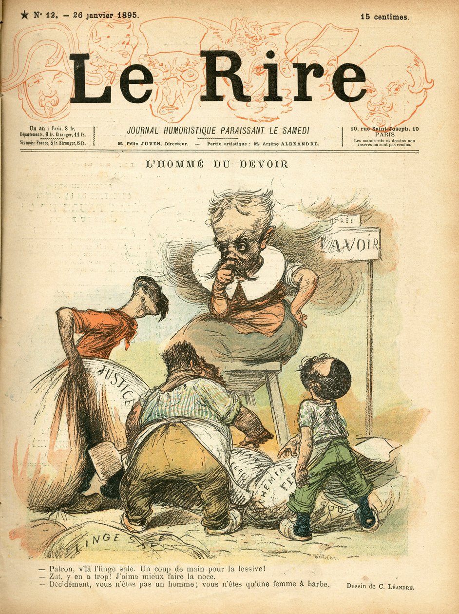 Cover av ""Le Lire"", Satirical in Colors av Charles Leandre