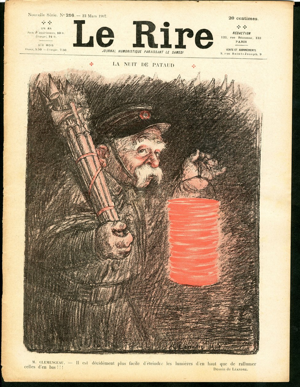 Cover av "The Laughter", Satirical in Colors av Charles Leandre