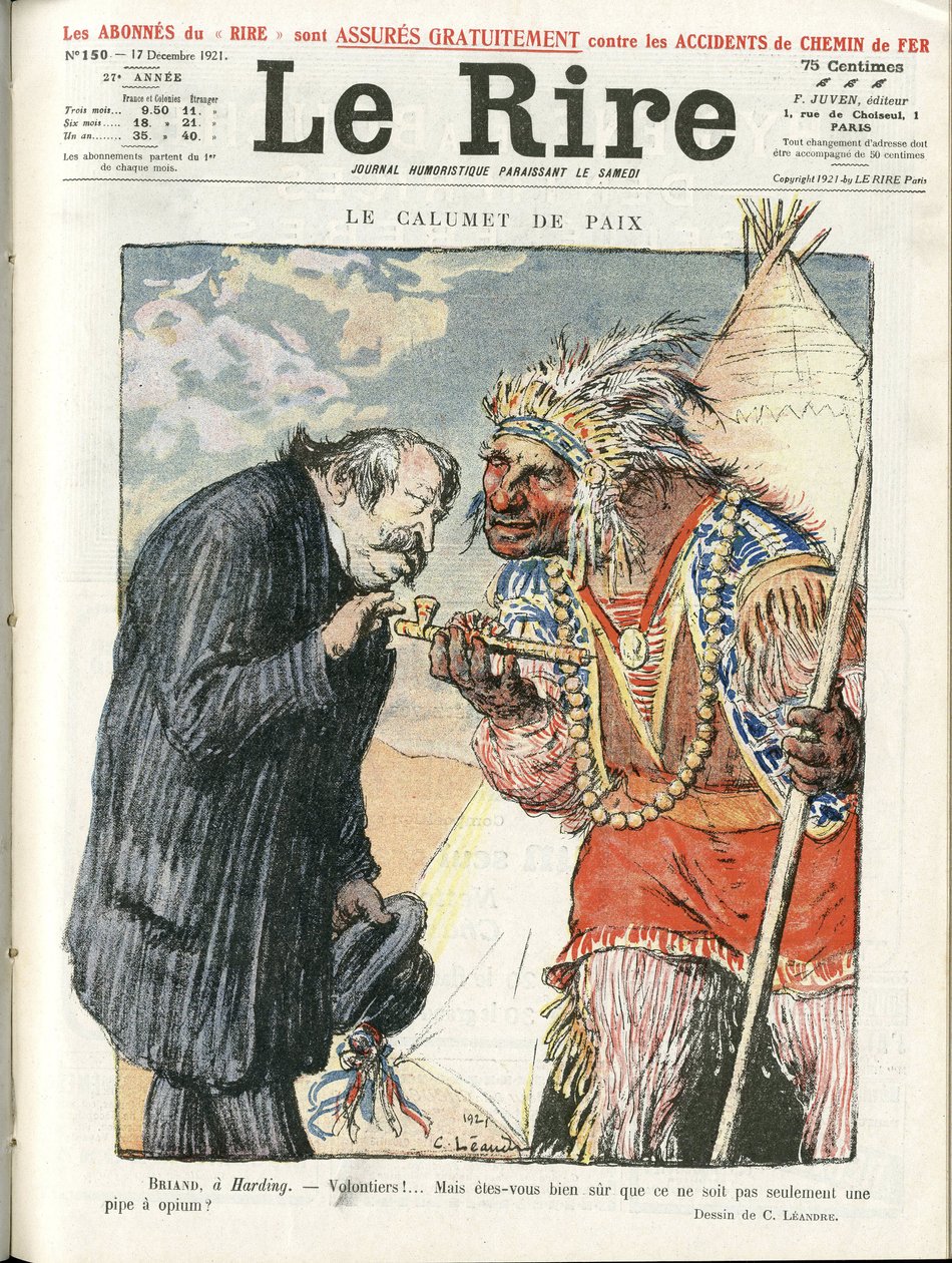 Illustrasjon av Charles Leandre (1862-1934) for omslaget til Le Lire av Charles Leandre