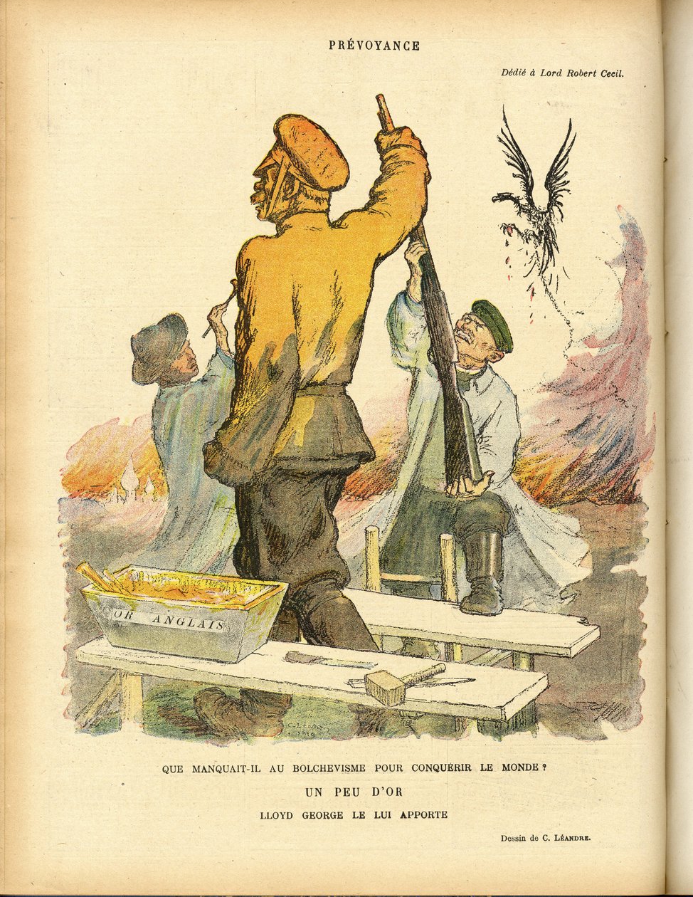 Illustrasjon av Charles Leandre (1862-1934) i Le Rire av Charles Leandre