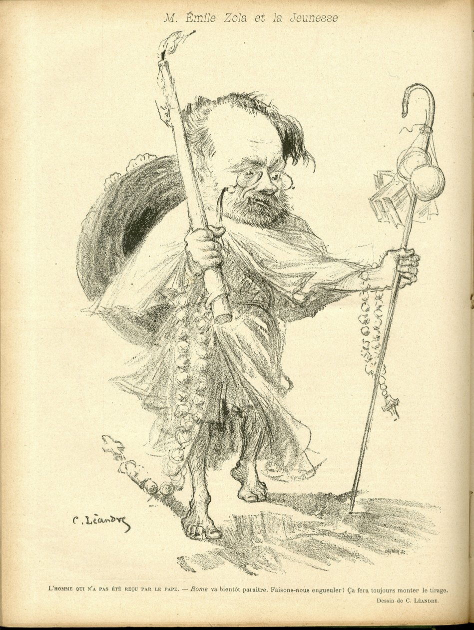 Illustrasjon av Charles Leandre (1862-1934) i Le Rire av Charles Leandre