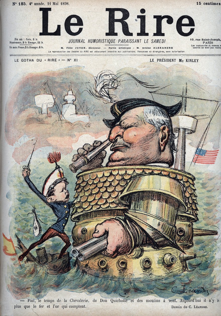 President McKinley (William McKinley av Charles Leandre