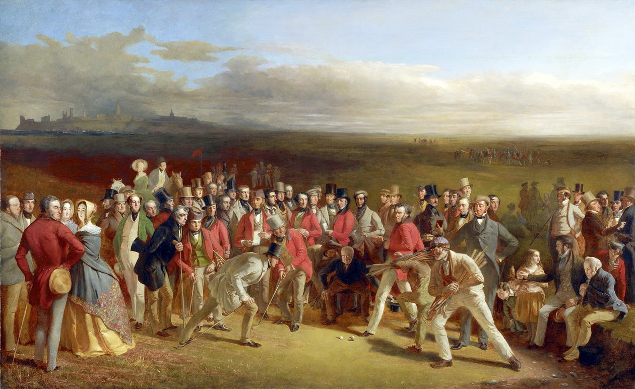 The Golfers av Charles Lees
