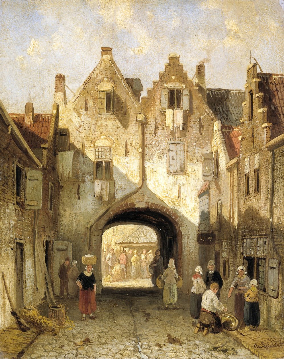 Den gamle porten av Charles Leickert