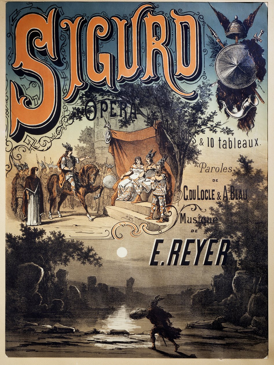 Plakat for Sigurd av Charles Levy