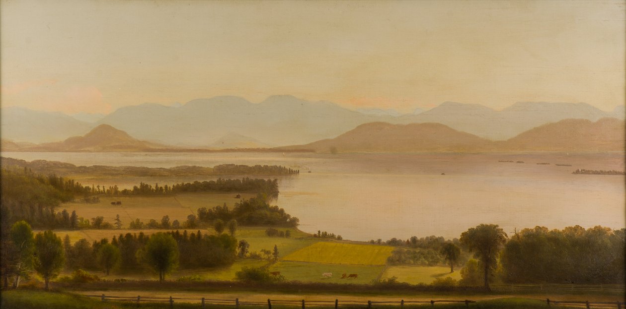 Steamer Off Shelburne Point, 1850-1890 av Charles Louis Heyde