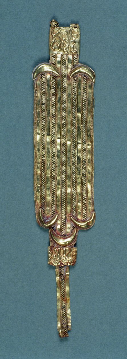 Hårarmbånd, ca. 1850-55 av Charles Louis Tiffany