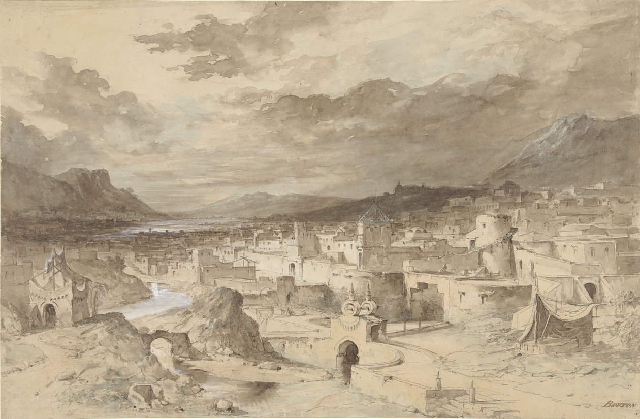 De stad Enochia av Charles Marie Bouton