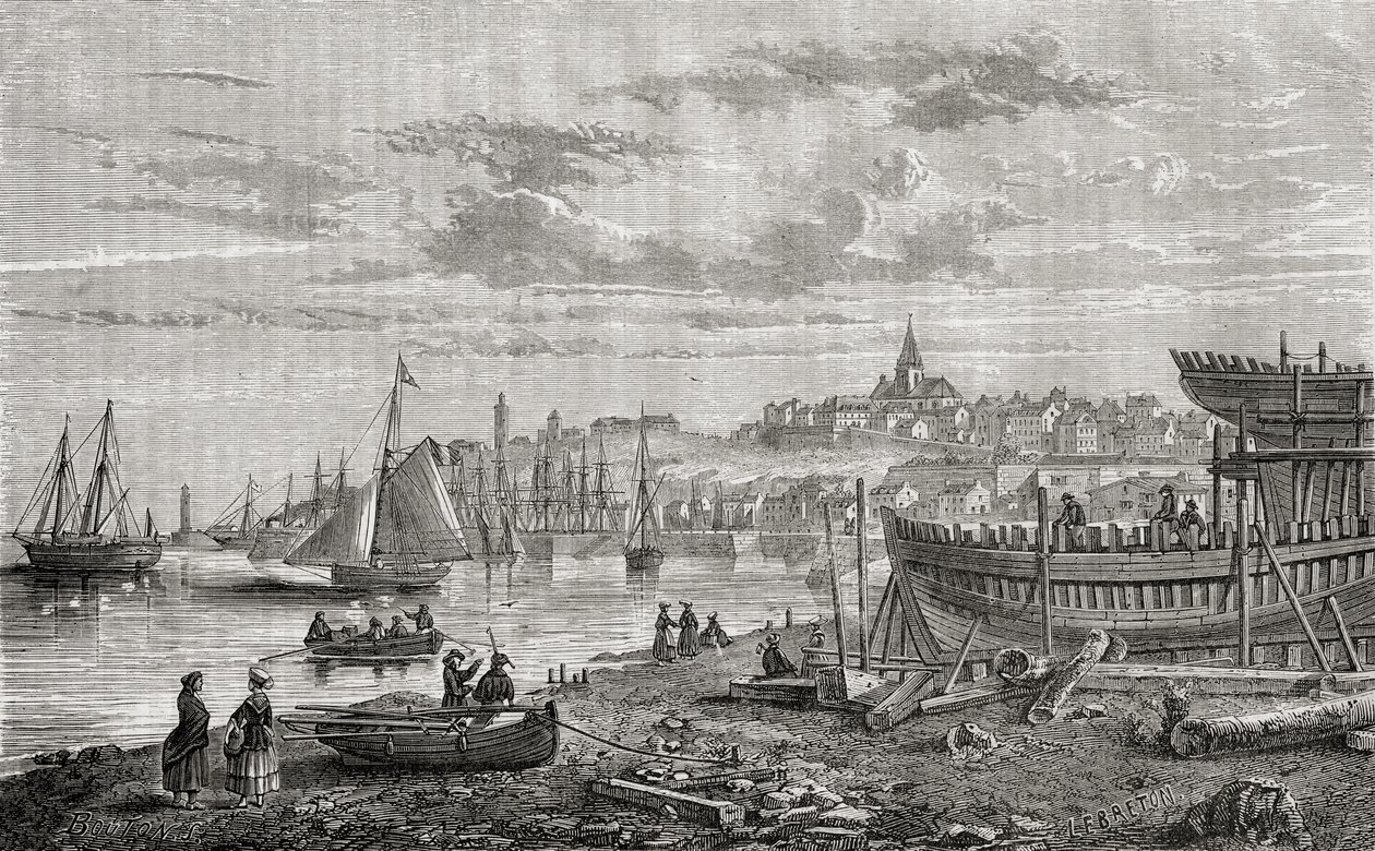 Granville, Frankrike, på 1700-tallet, fra 