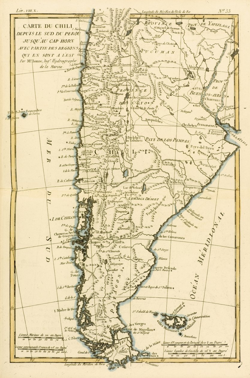 Chile, fra sør i Peru til Kapp Horn, fra 