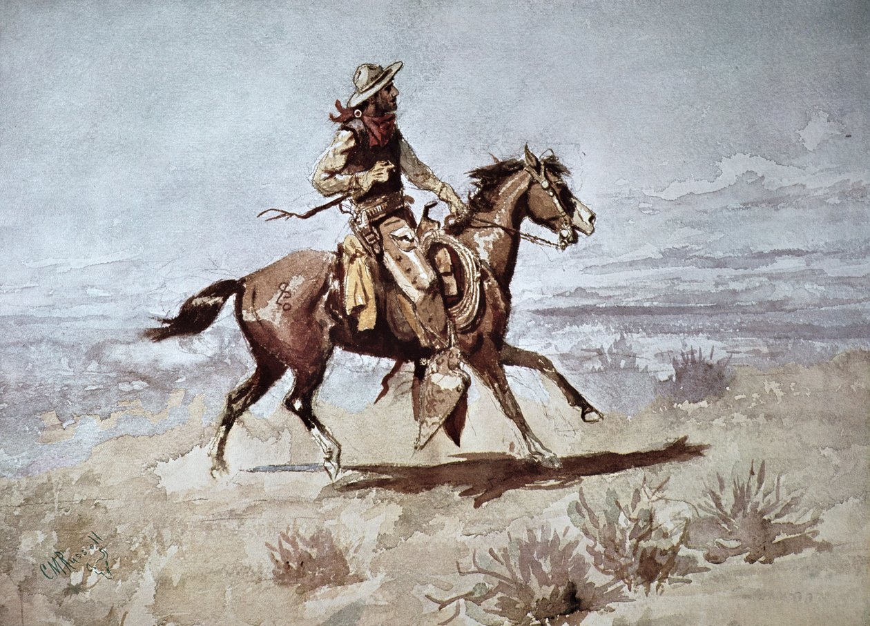 Drifters av Charles Marion Russell