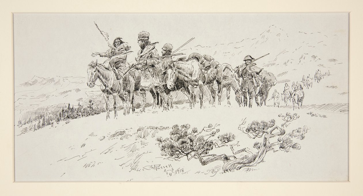 Lewis og Clark av Charles Marion Russell