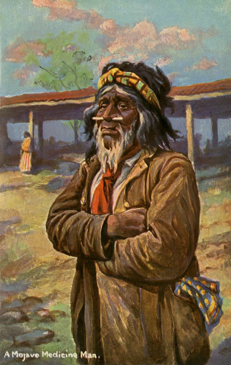Mohave medisinmann av Charles Marion Russell