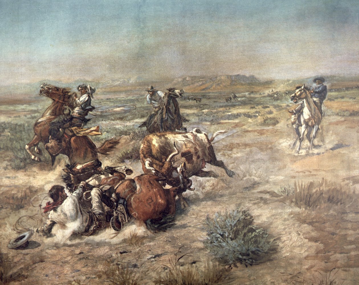 'Det anstrengende livet' av Charles Marion Russell