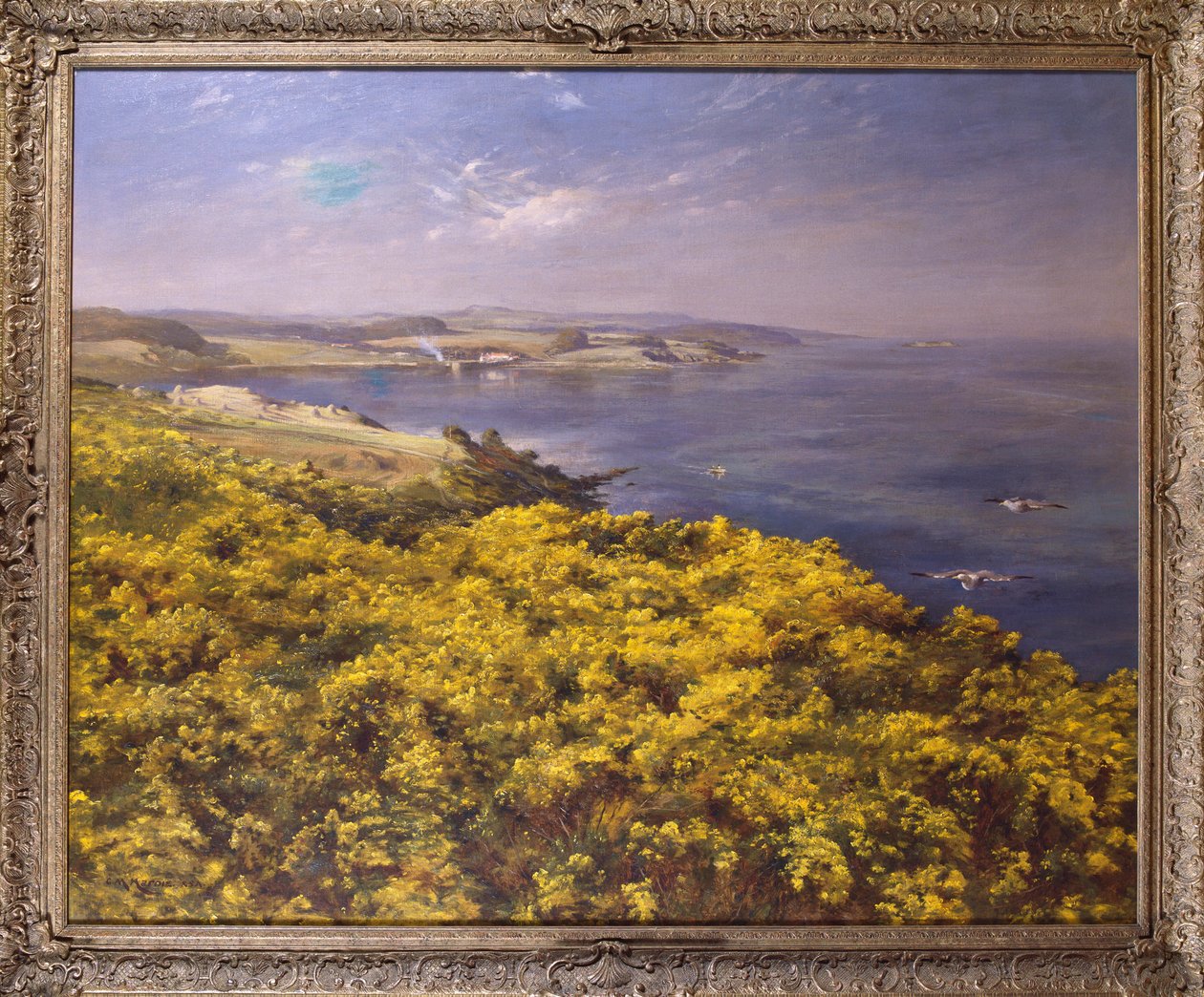 Sommer på Firth of Forth av Charles Martin Hardie