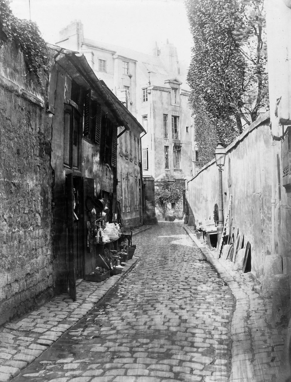 Cul-de-sac de Rohan, ca. 1865-68 (albumintrykk) av Charles Marville