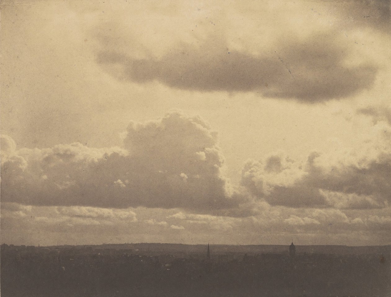 Sky Study, 1855-56. av Charles Marville