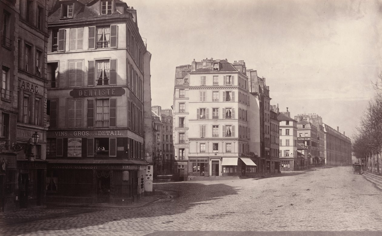 Quai de Montebello av Charles Marville