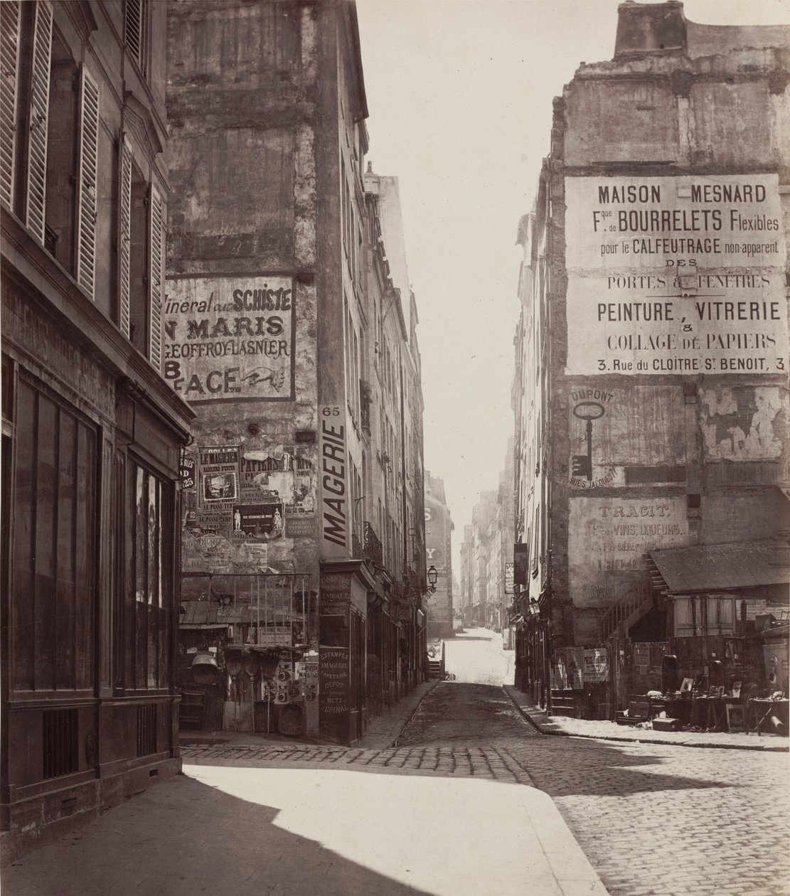 St. Jacques Street av Charles Marville