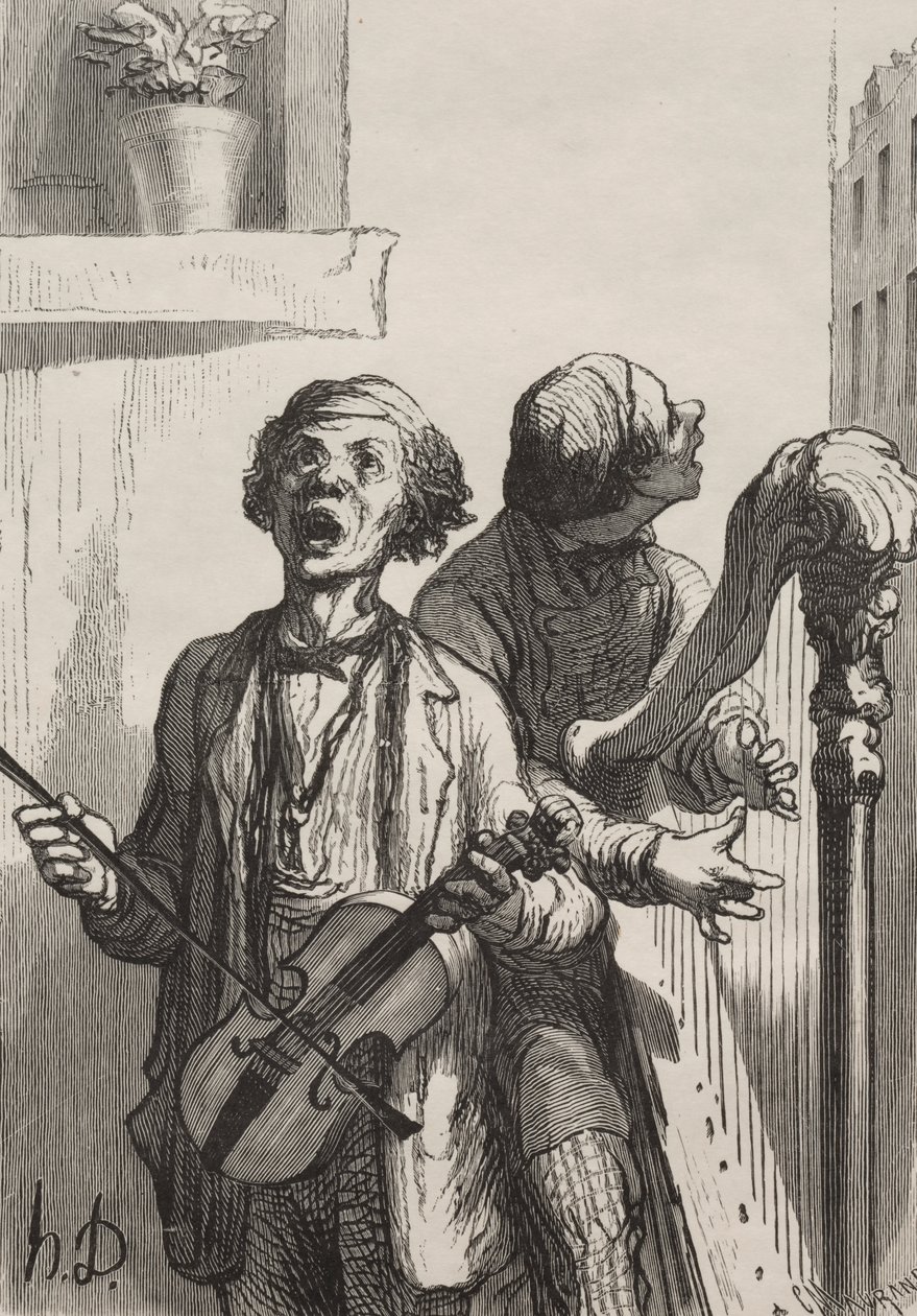Gatesangere av Charles Maurand