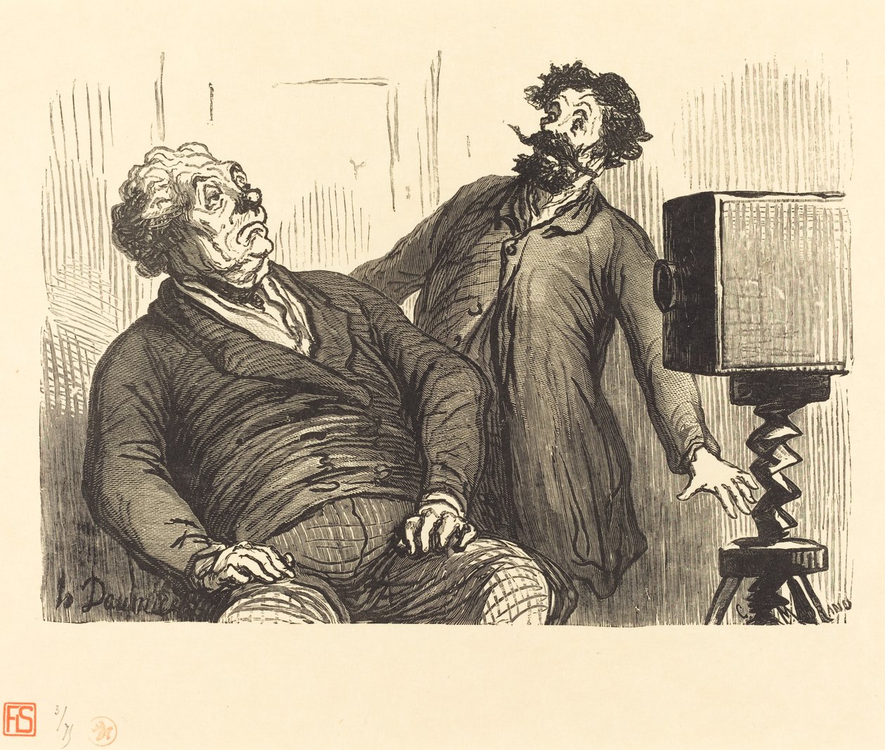 Fotografer og fotografier av Charles Maurand after Honoré Daumier