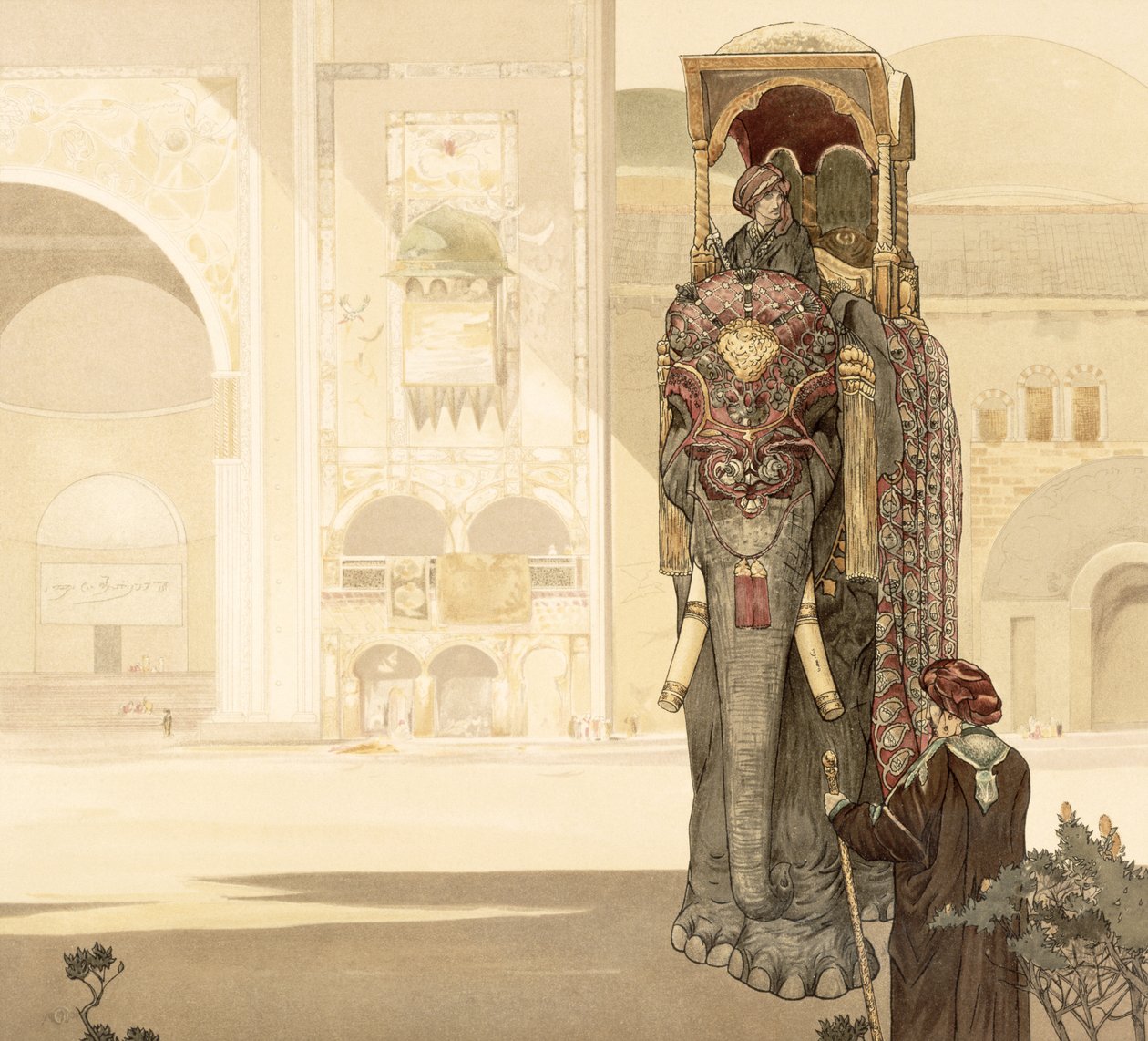Ceremonial Elephant, fra 