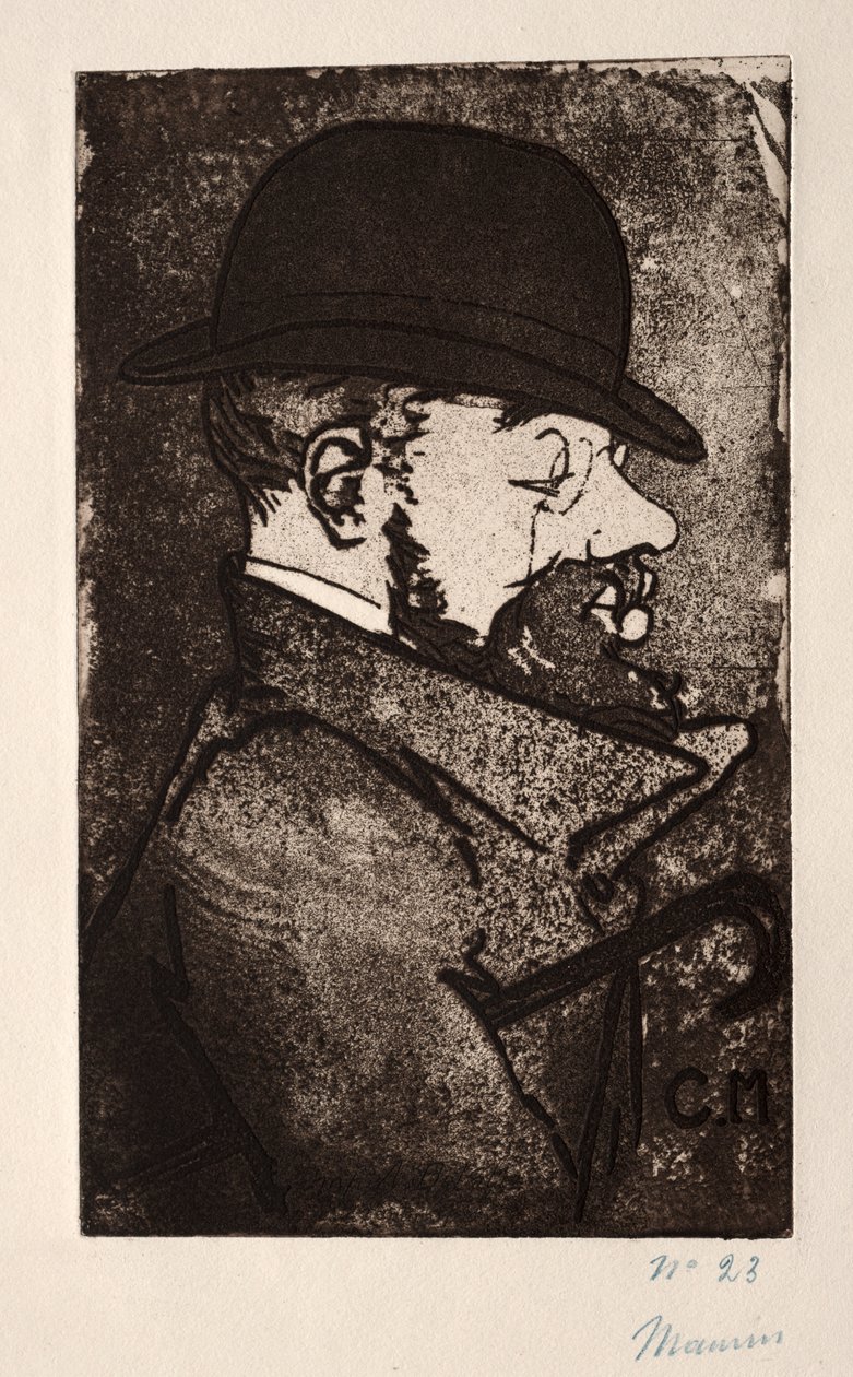 Henri fra Toulouse-Lautrec av Charles Maurin