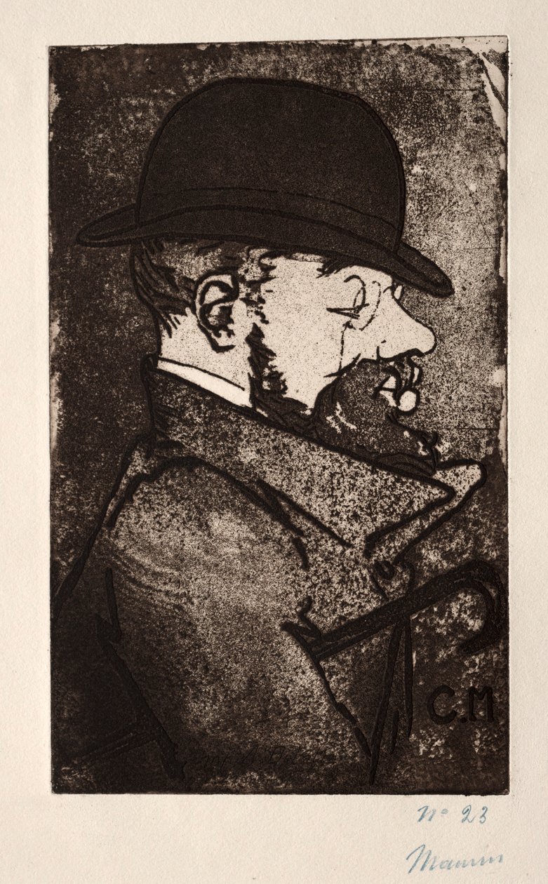 Henri fra Toulouse-Lautrec. av Charles Maurin