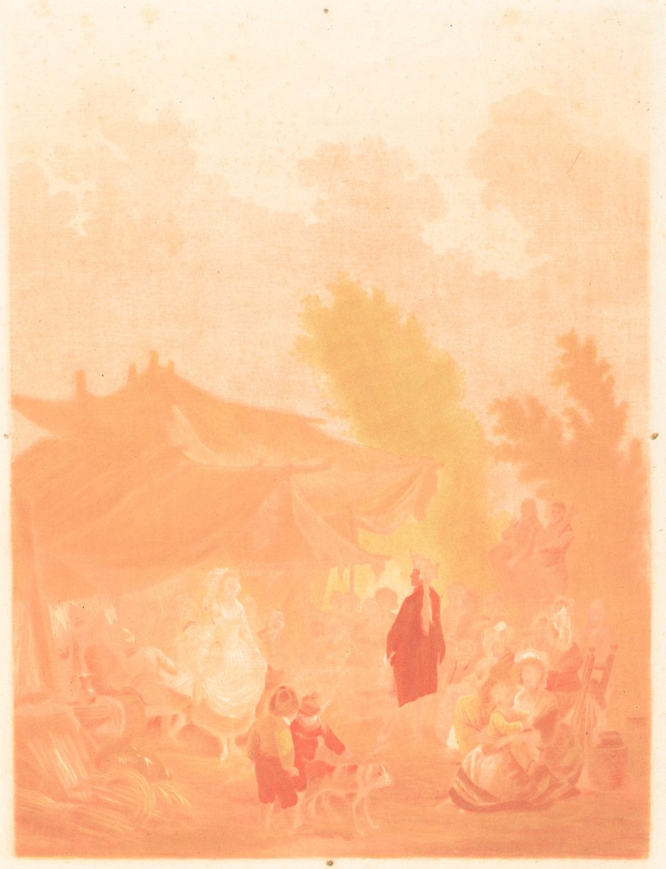 Noce de Village Village Wedding, 1785. av Charles Melchior Descourtis