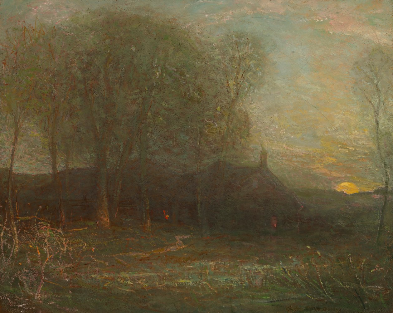 Harvest Moon, ca. 1908. av Charles Melville Dewey