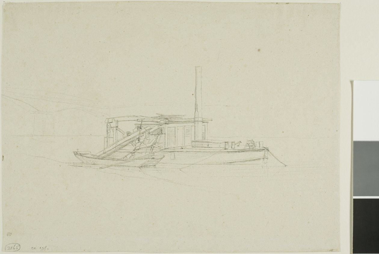En dregg av Charles Meryon
