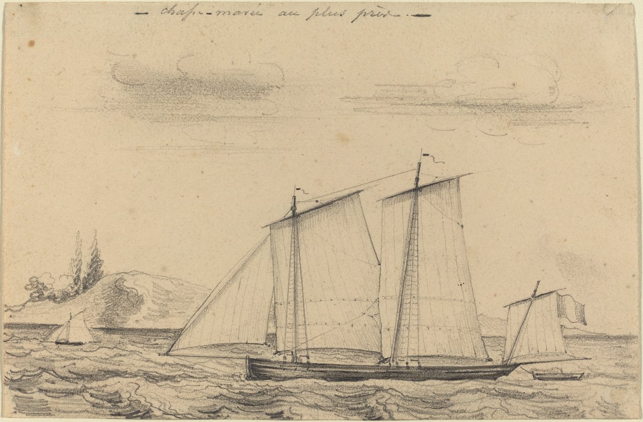 Nærmeste tidevannsjeger av Charles Meryon