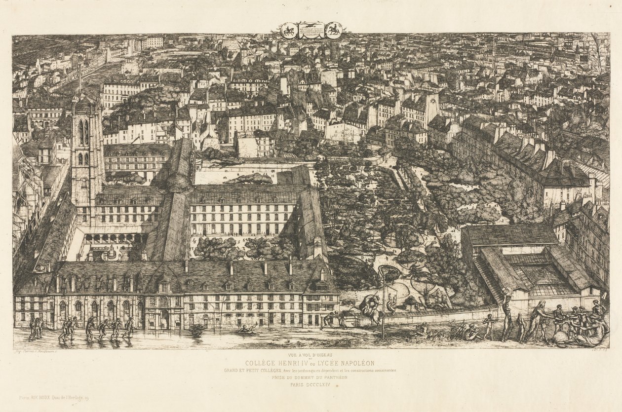 College Henry Ev av Charles Meryon