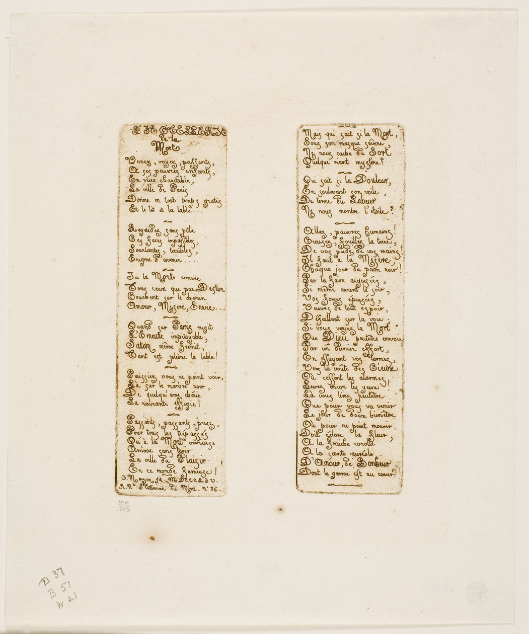 Dødens herberge av Charles Meryon
