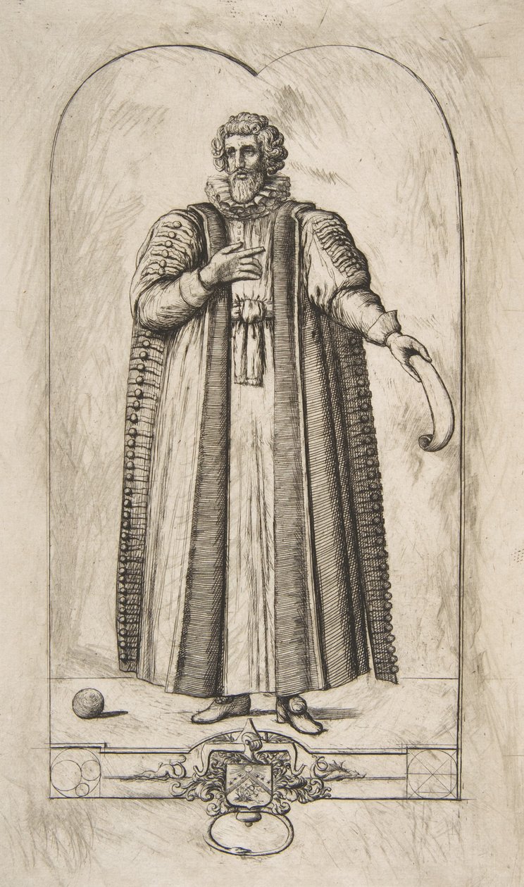 Francois Viete, 1861. av Charles Meryon