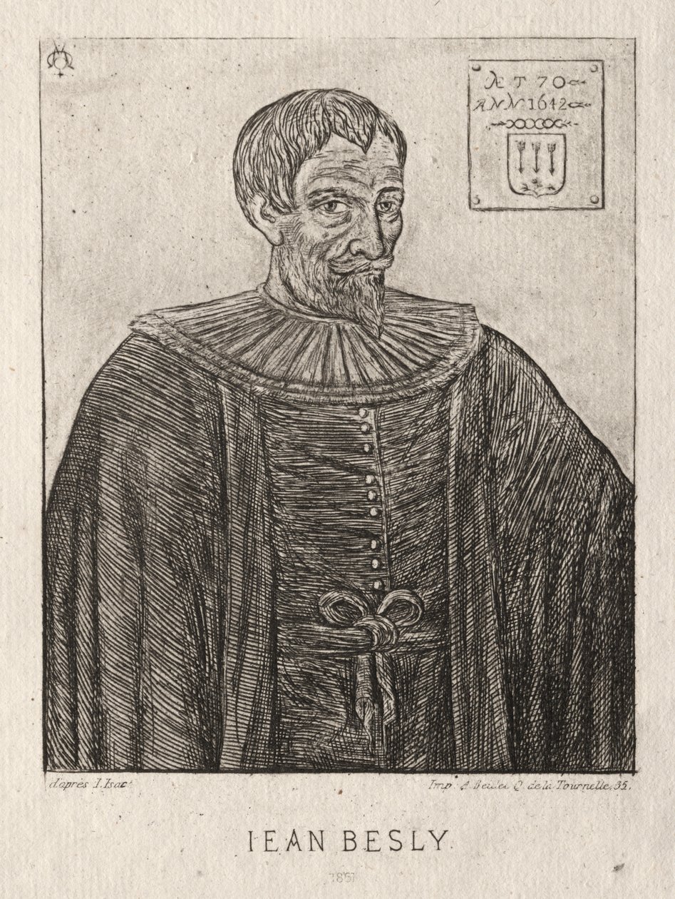 Jean Besly av Charles Meryon
