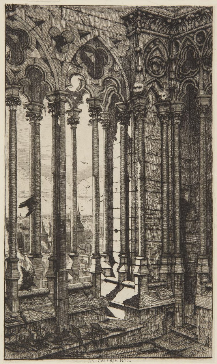 Galleriet, Notre-Dame av Charles Meryon